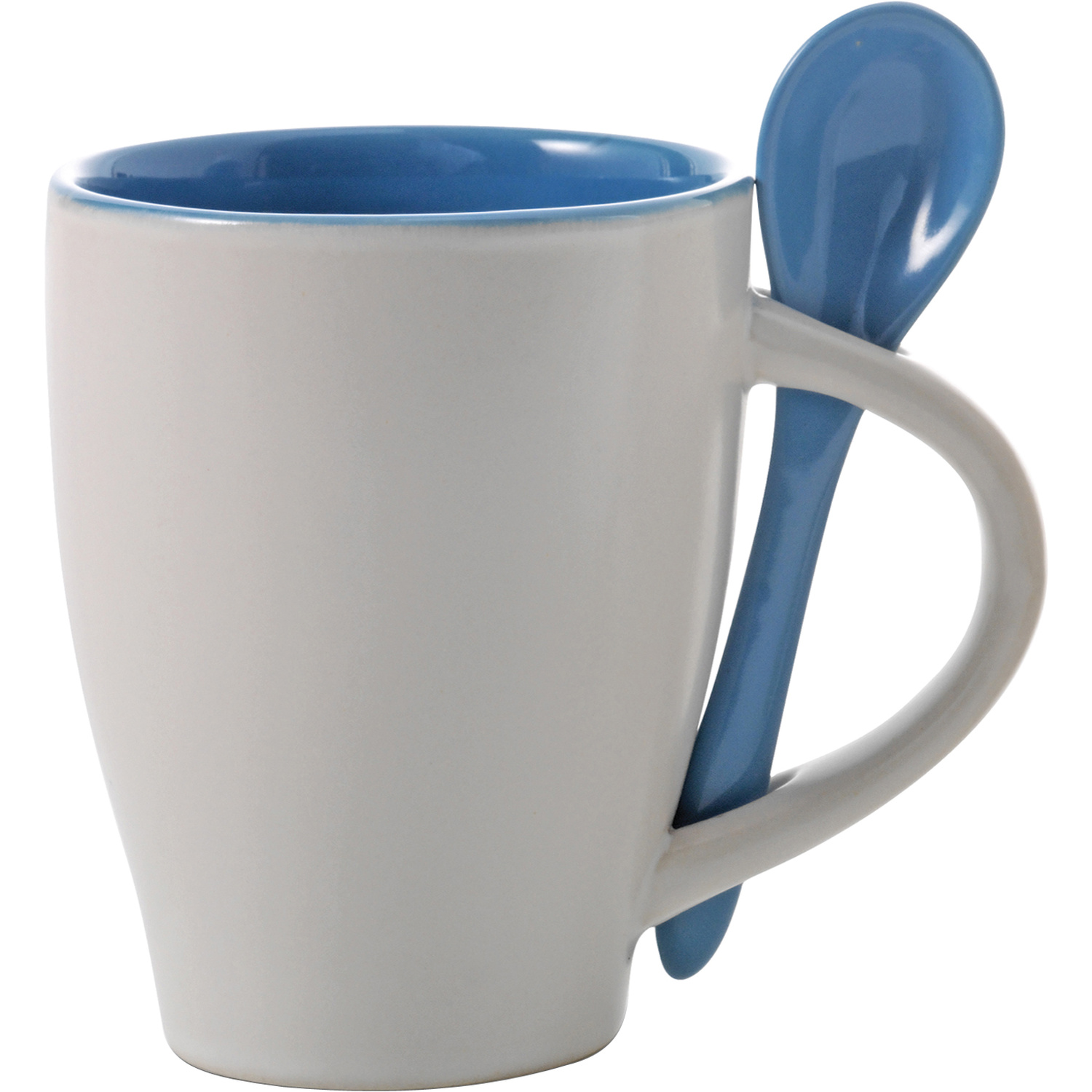 Picture of Coffee mug with spoon (300ml)
