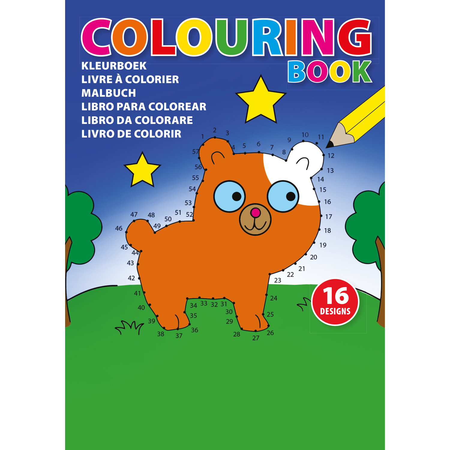 Picture of Children's colouring book