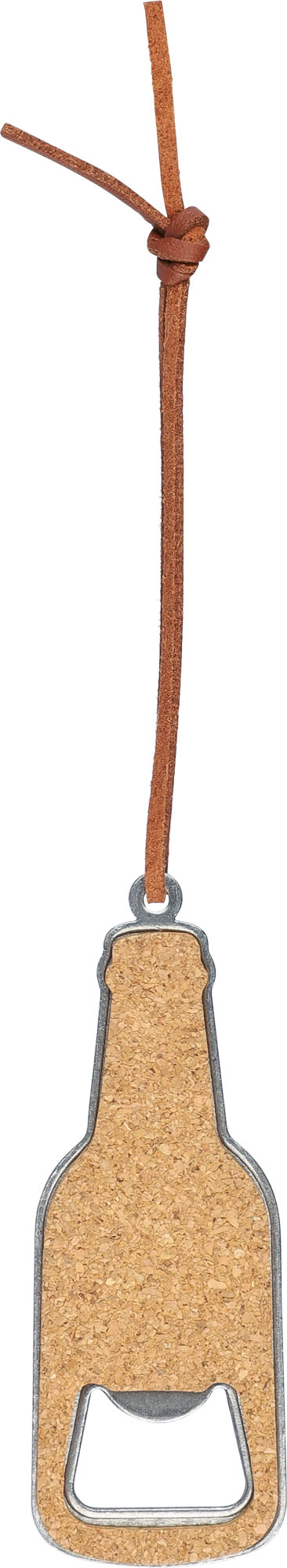 Picture of Cork bottle opener keyring