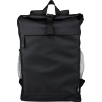RPET polyester roll-top backpack. 1267404_001 (Black)