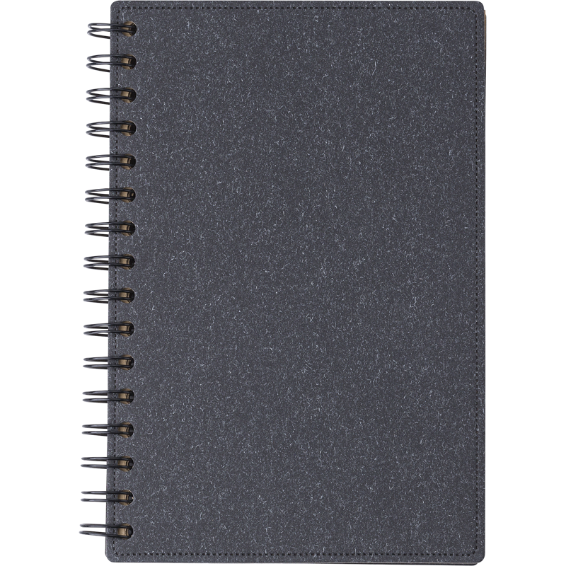 Recycled hard cover notebook 1015153_001 (Black)