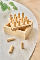 Mini wooden Sudoku set 1349357_011 (Brown)