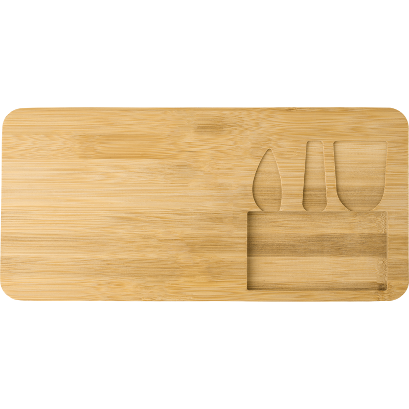 Bamboo cheese board 709536_011 (Brown)