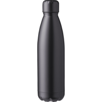 Stainlesss steel single walled bottle (750ml) 1015135_001 (Black)
