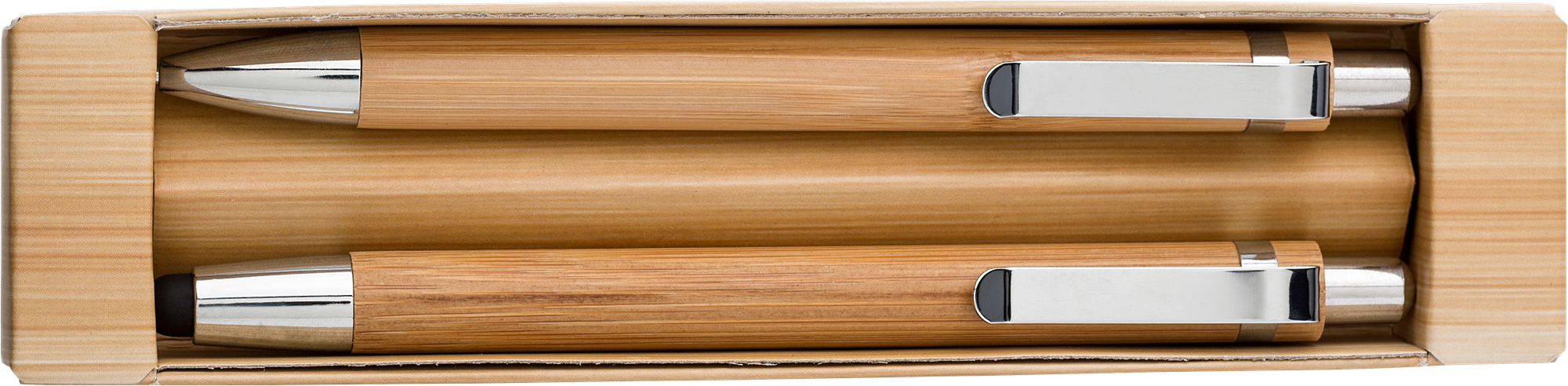 Picture of Bamboo pen & pencil set