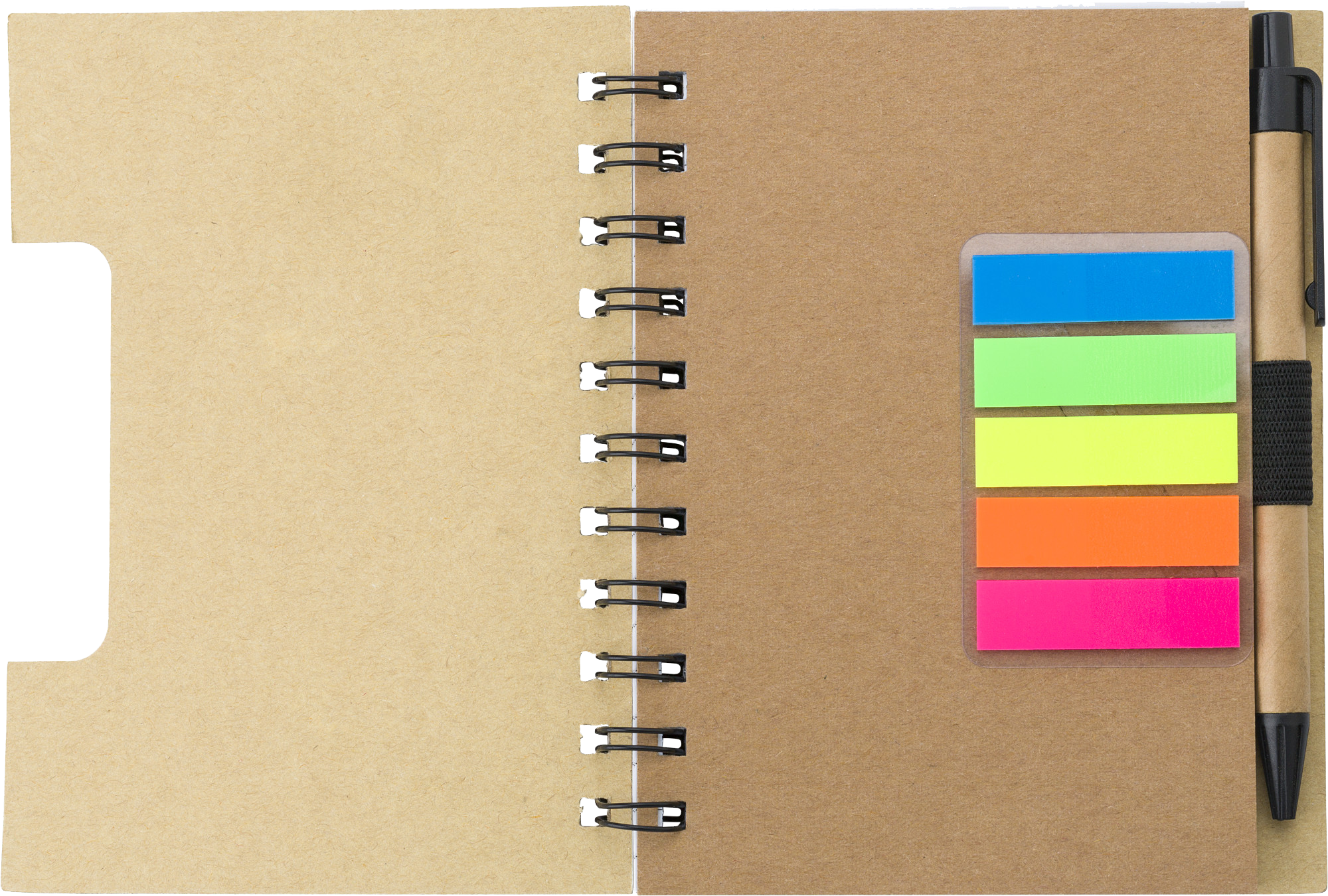 Picture of Wire bound notebook with ballpen