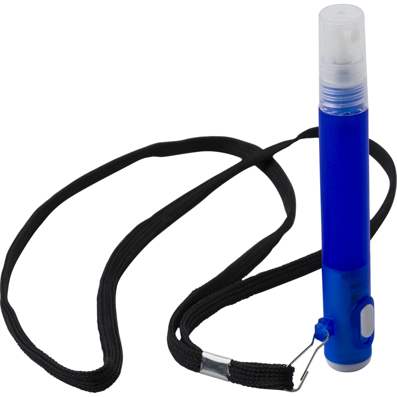 Lanyard with spray bottle and torch 480908_005 (Blue)