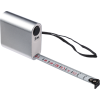 Aluminium tape measure (3m) 1172255_032 (Silver)