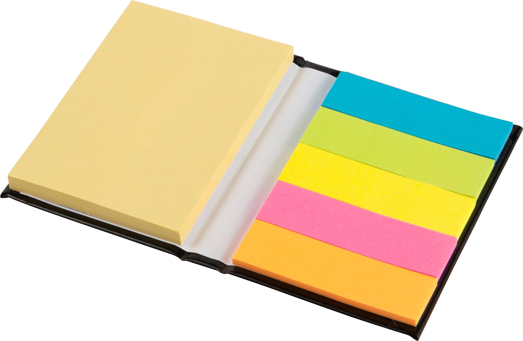 Picture of Notebook with sticky notes