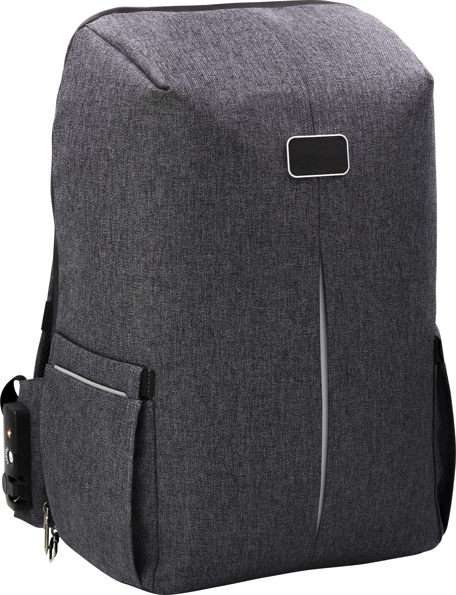 Picture of BrandCharger anti-theft RPET backpack