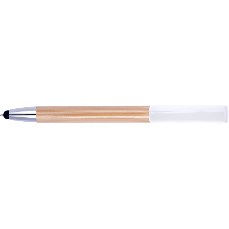 Bamboo ballpen and stylus 8988_002 (White)