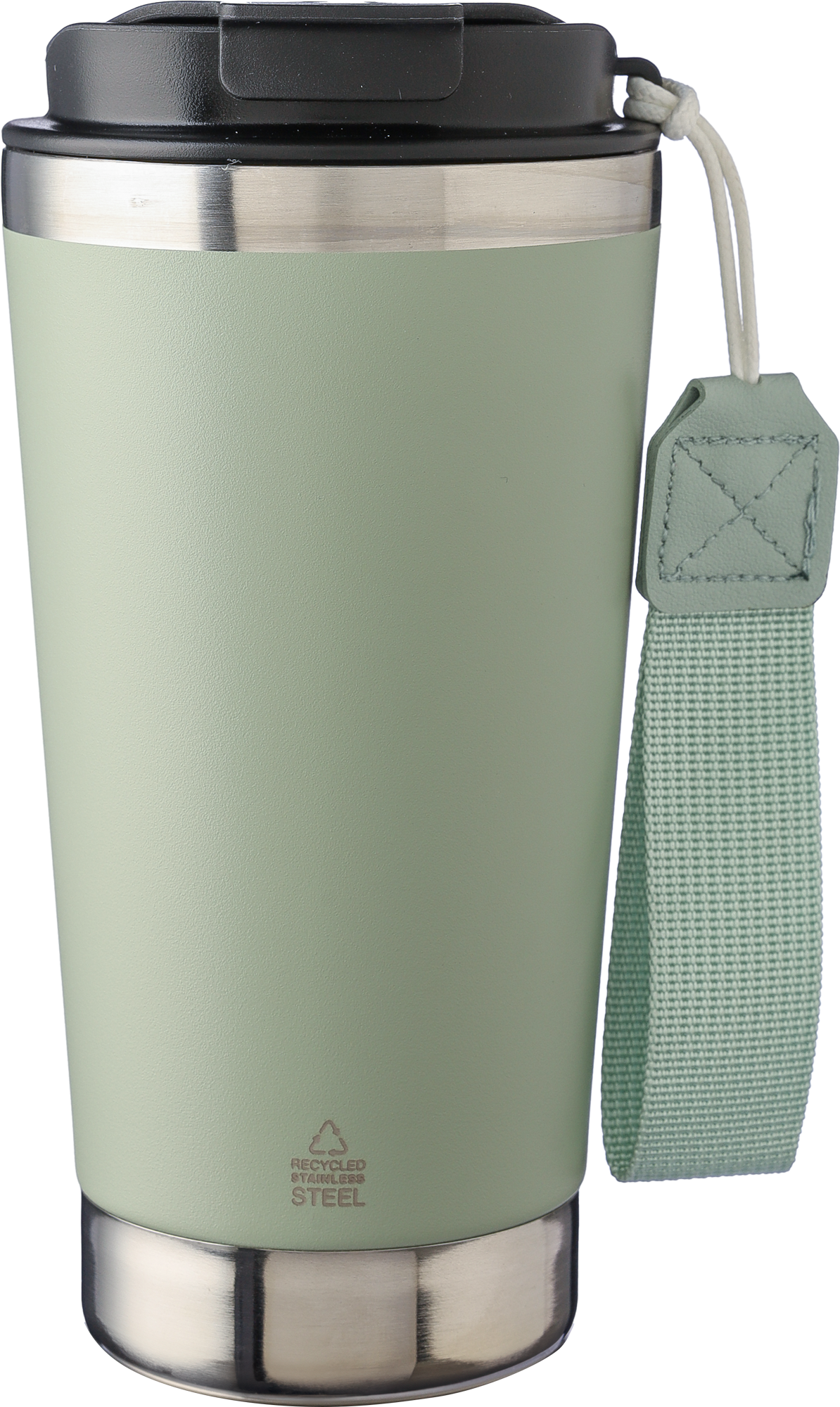 Picture of Recycled steel double walled travel mug (500ml)