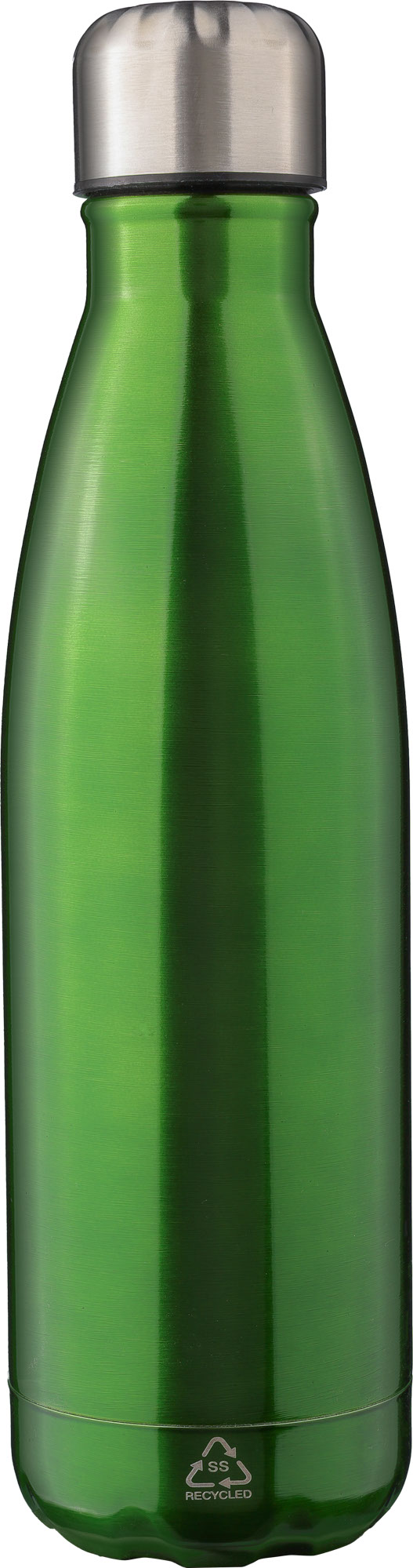Picture of Recycled stainless steel double walled bottle (500ml)