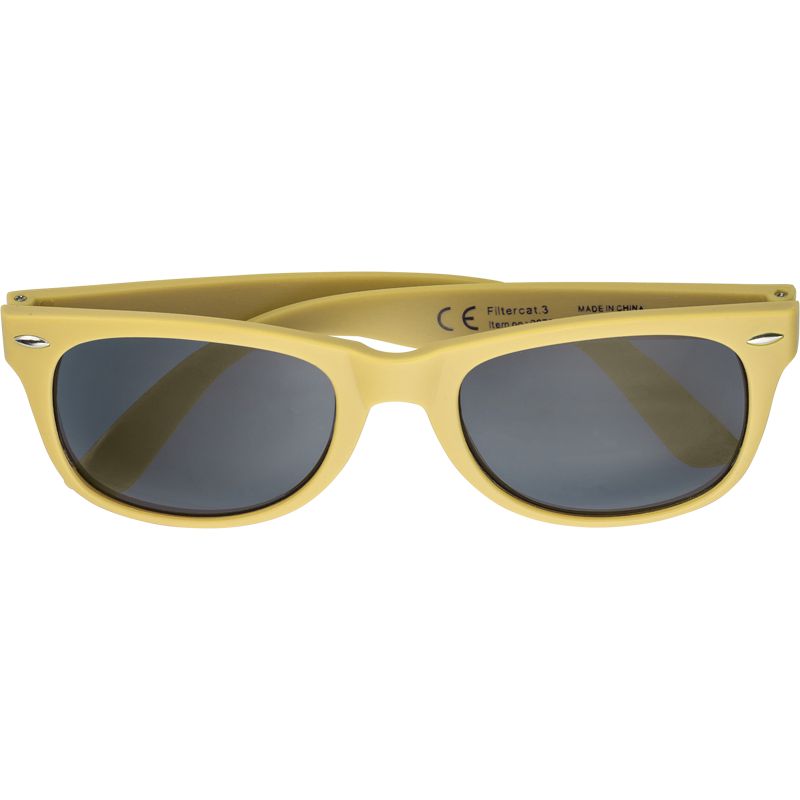 Recycled plastic sunglasses 967735_006 (Yellow)