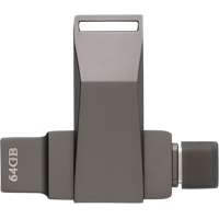 USB stick with metal case 1001763_411 (Gunmetal grey)