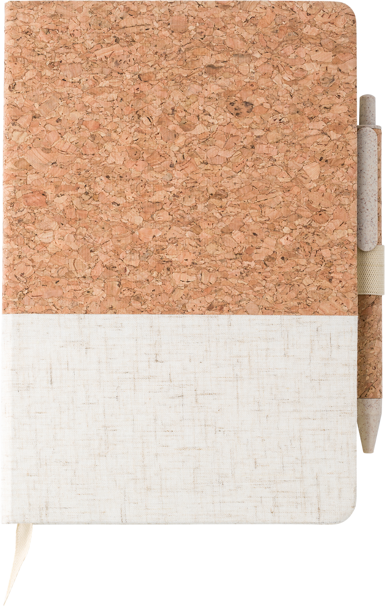 Picture of Cork and linen notebook (approx. A5)