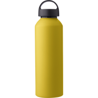 Recycled aluminium single walled bottle (800ml) 965875_006 (Yellow)