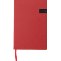 Notebook with USB drive (approx. A5) 8582_008 (Red)
