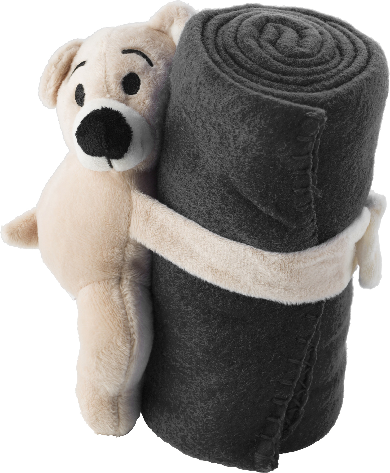 Picture of Plush Bear with fleece blanket