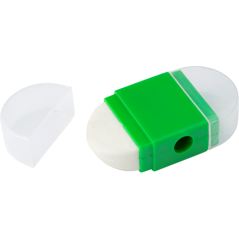 Eraser with pencil sharpener 6458_029 (Light green)