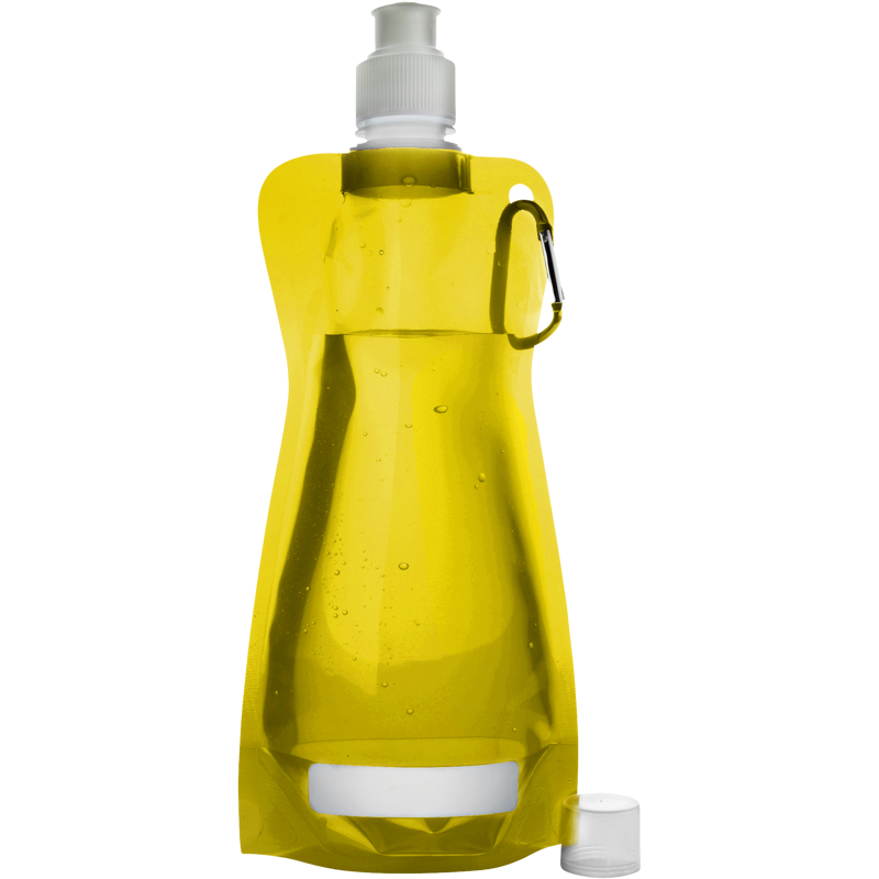 Foldable water bottle (420ml) 7567_006 (Yellow)