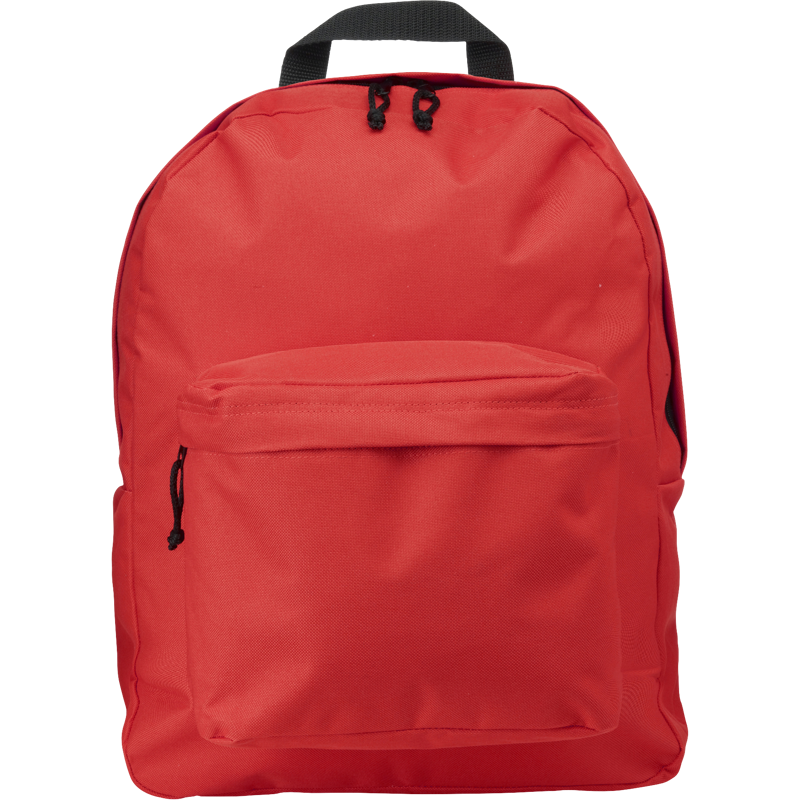 Polyester backpack 4585_008 (Red)