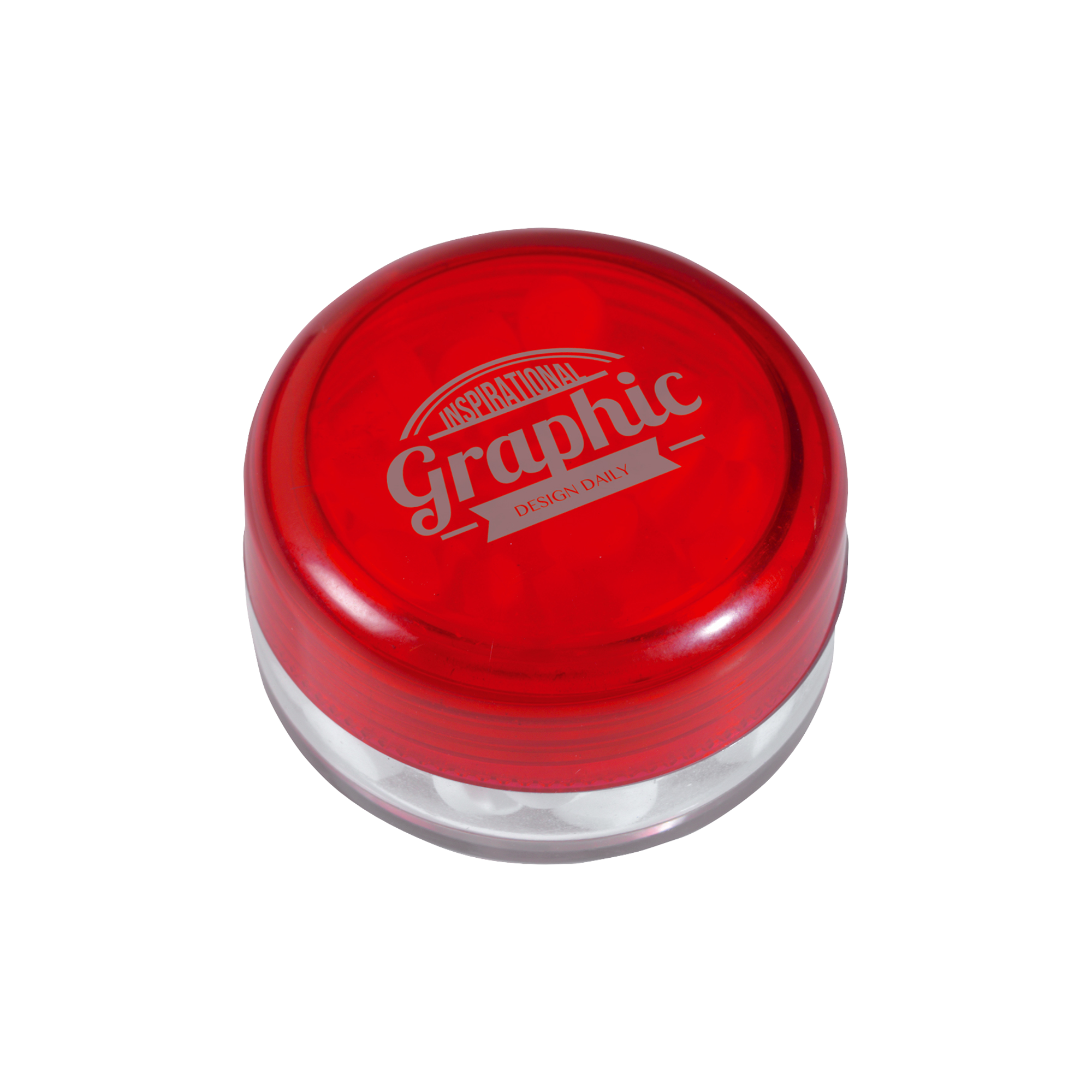 Picture of Round pot with sugar free mints