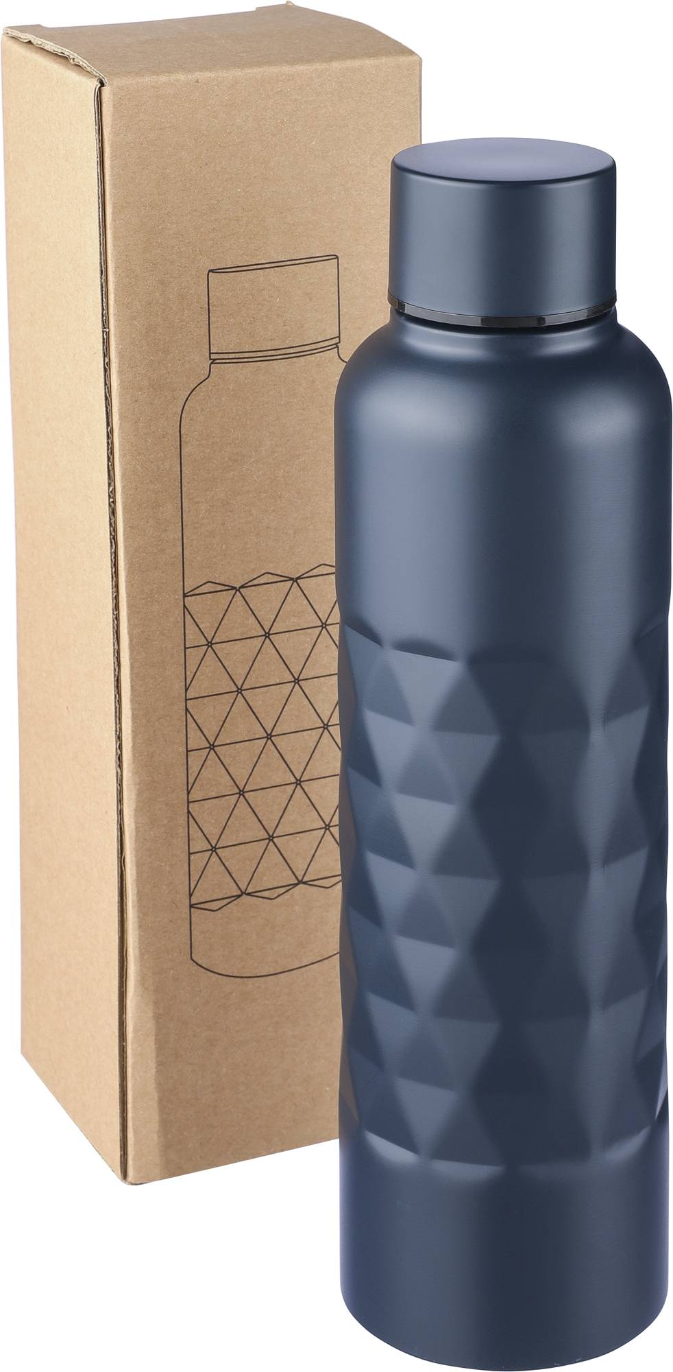 Picture of Recycled stainless steel single-walled drinking bottle (800 ml)