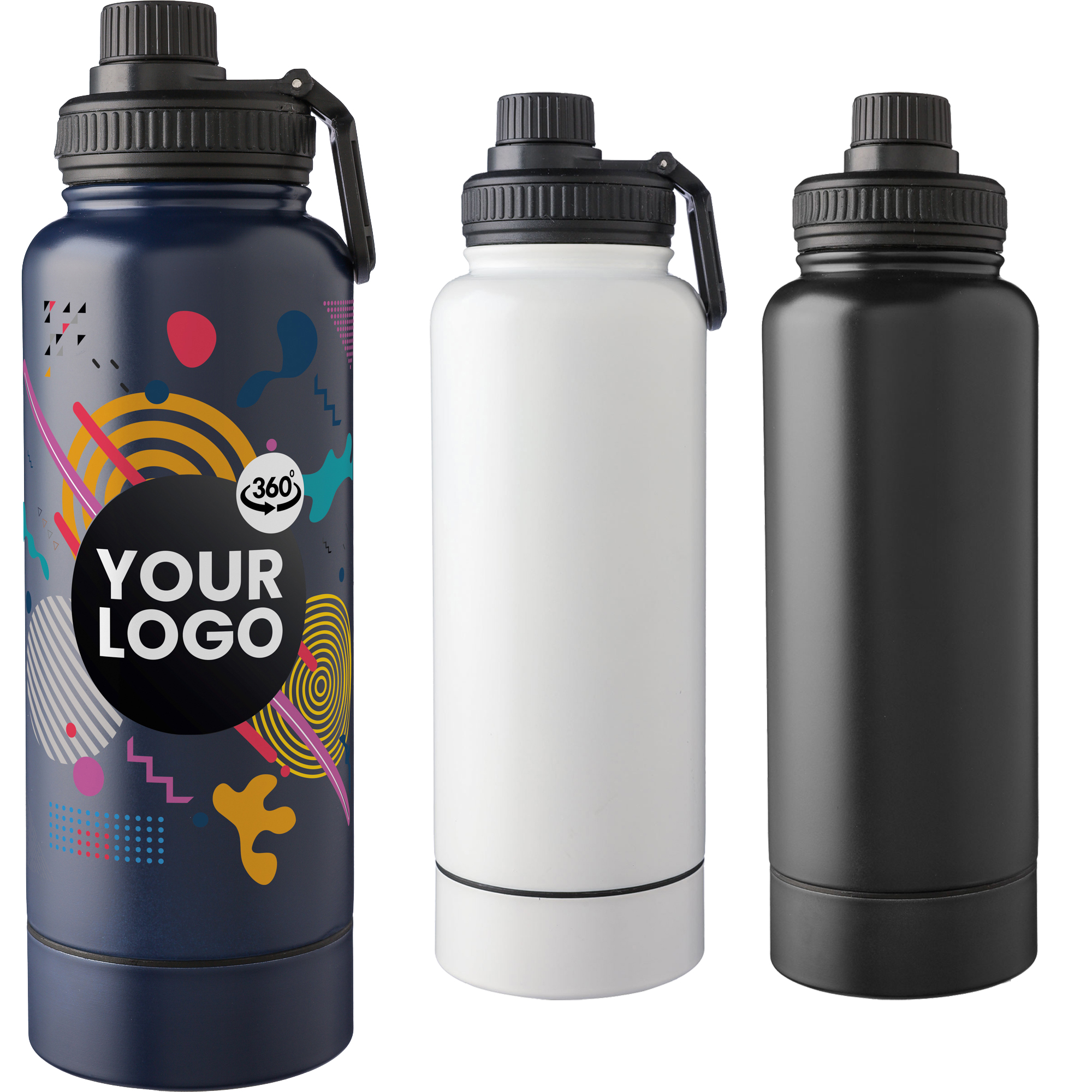 Picture of Stainless steel double walled bottle (1000ml)