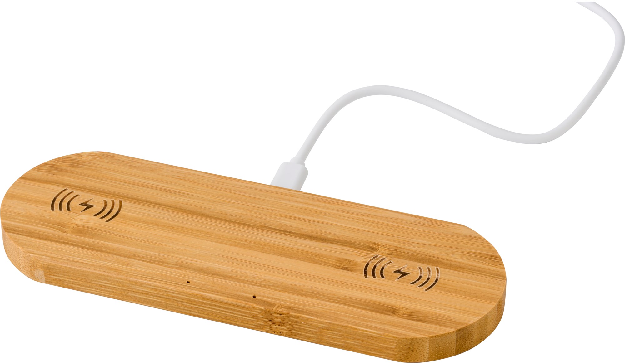 Picture of Bamboo dual wireless charger