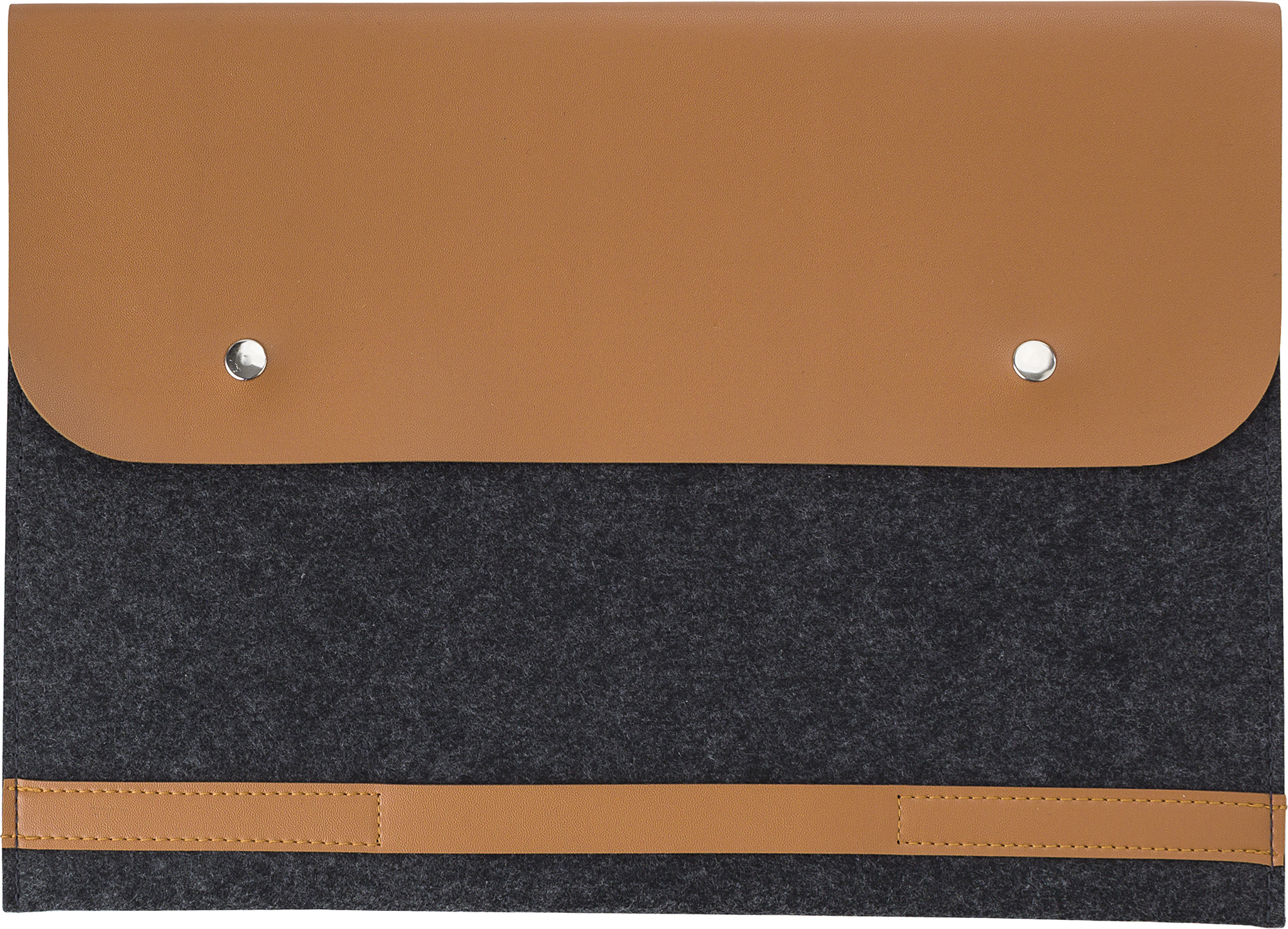 Picture of RPET felt laptop pouch