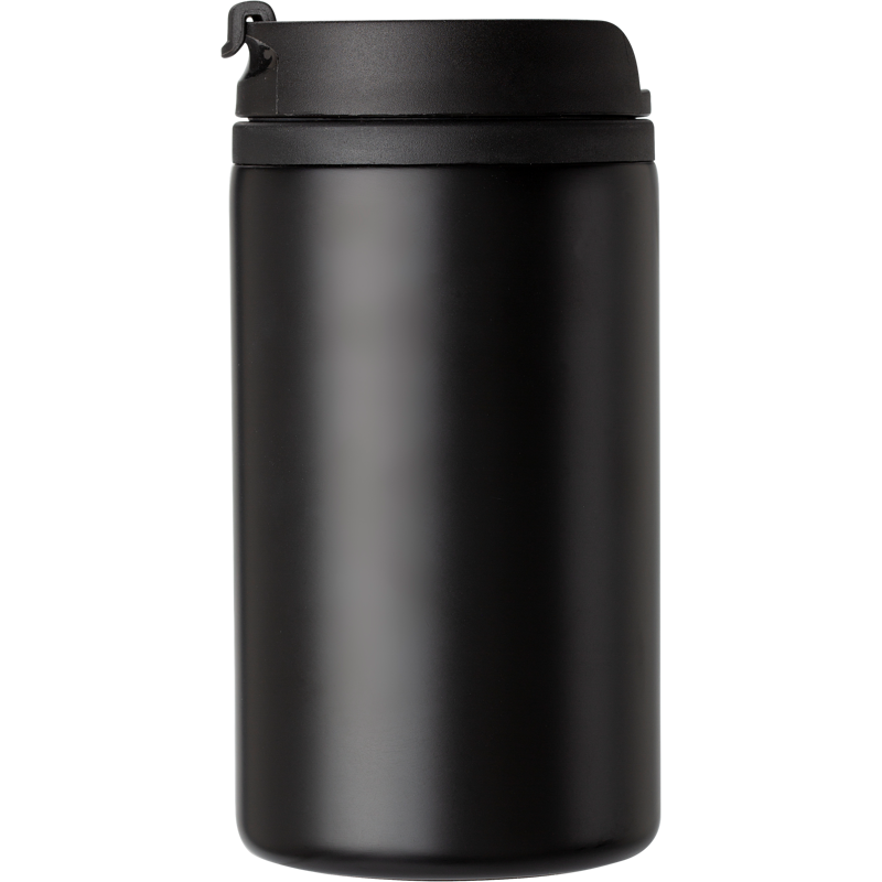 Stainless steel double walled thermos cup (300ml) 8385_001 (Black)