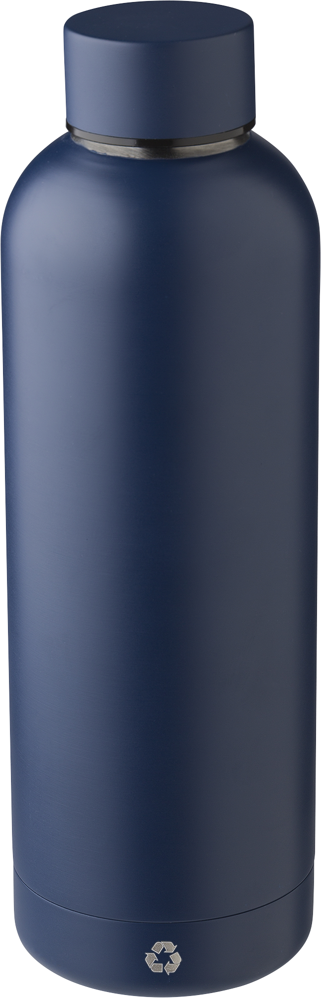 Picture of Recycled stainless steel double walled bottle (500ml)