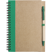 Notebook with ballpen 2715_004 (Green)