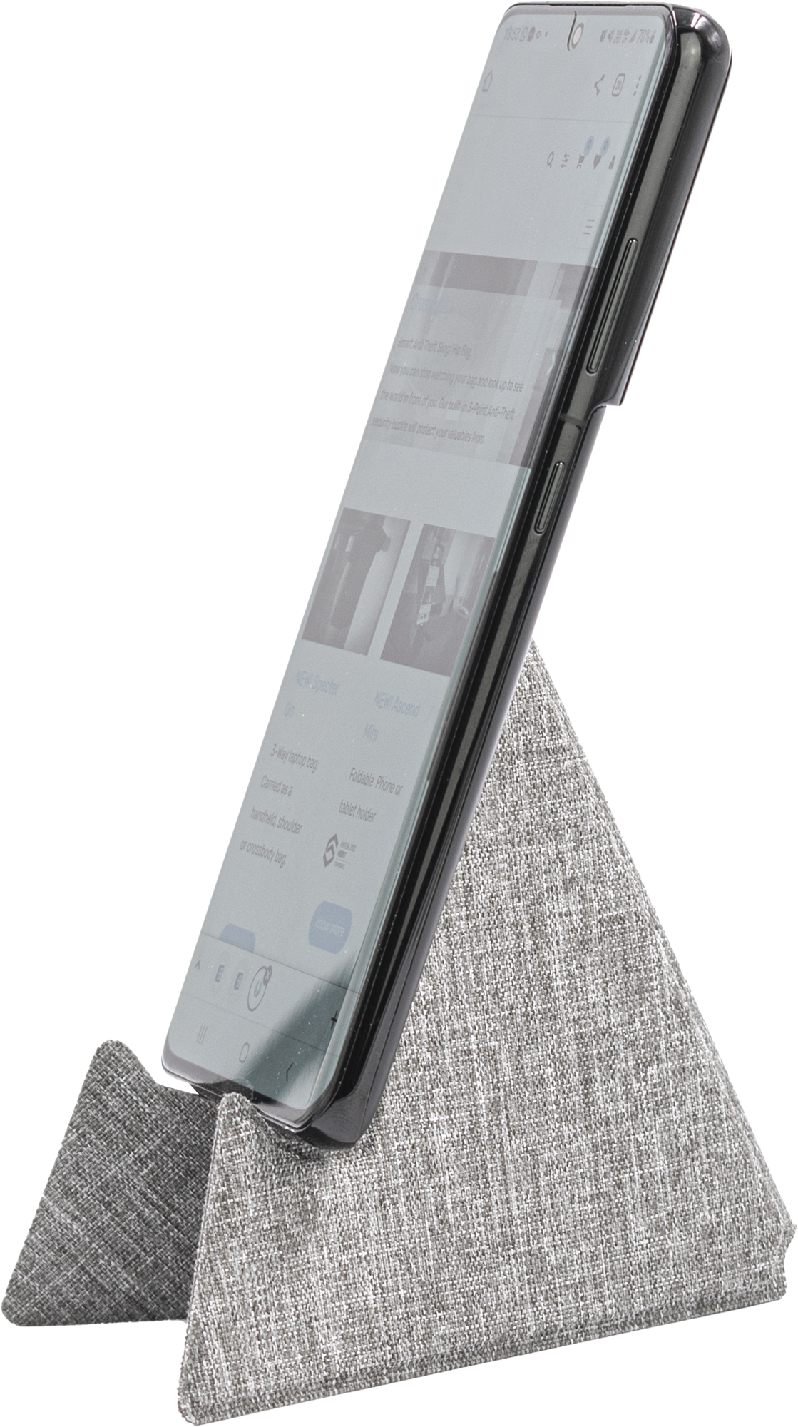 Picture of BrandCharger RPET phone & tablet stand