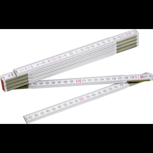 Stabila wooden folding ruler (2m)