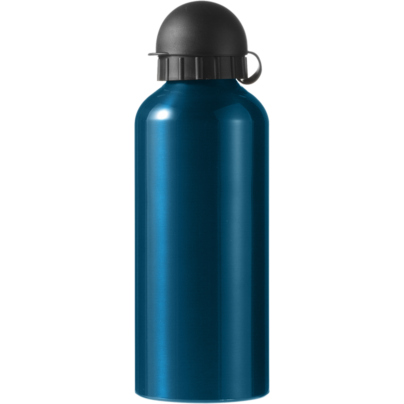 Aluminium single walled drinking bottle (650ml) 7509_005 (Blue)
