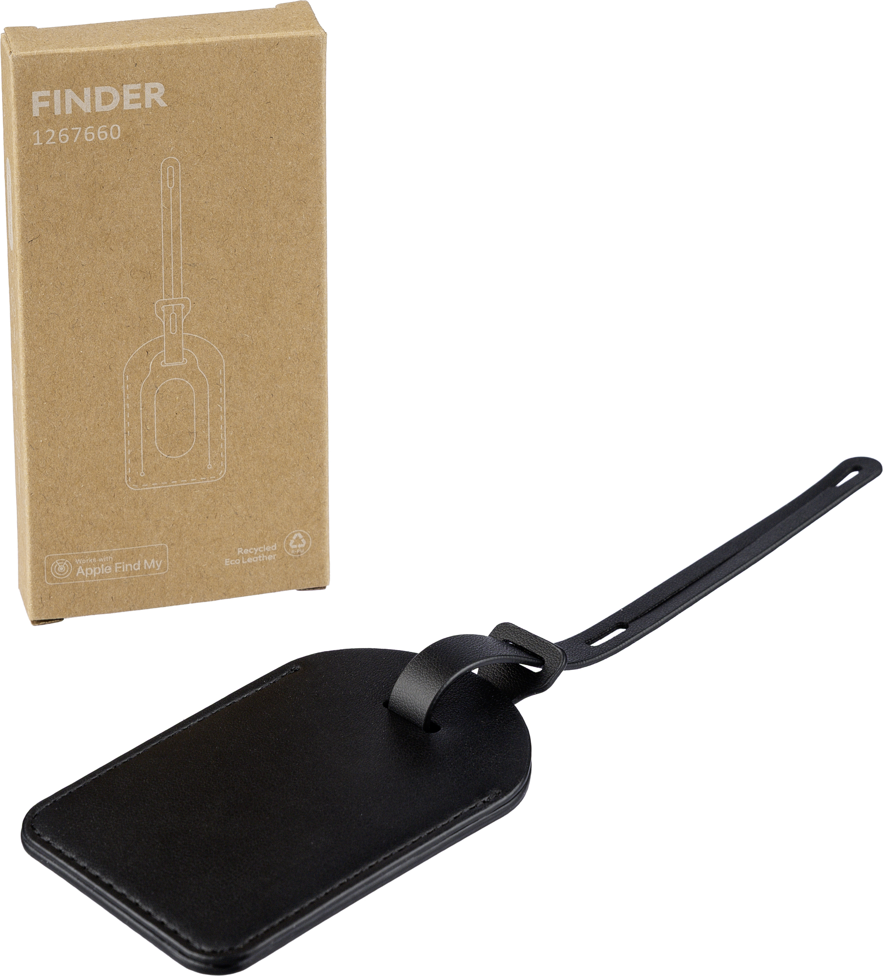 Picture of Recycled PU luggage tag (Built-in Apple Find My)