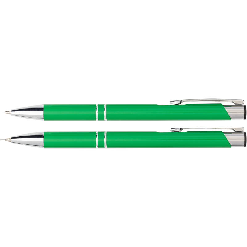Aluminium writing set 9032_029 (Light green)