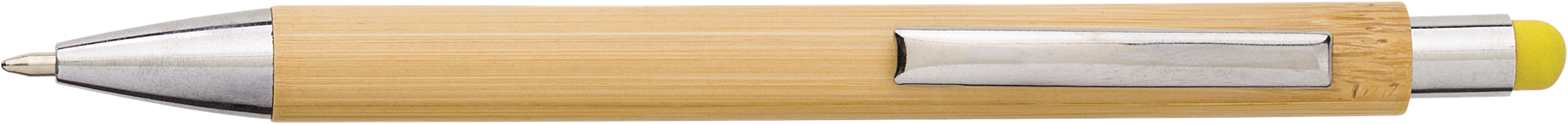 Picture of Bamboo and plastic ballpen