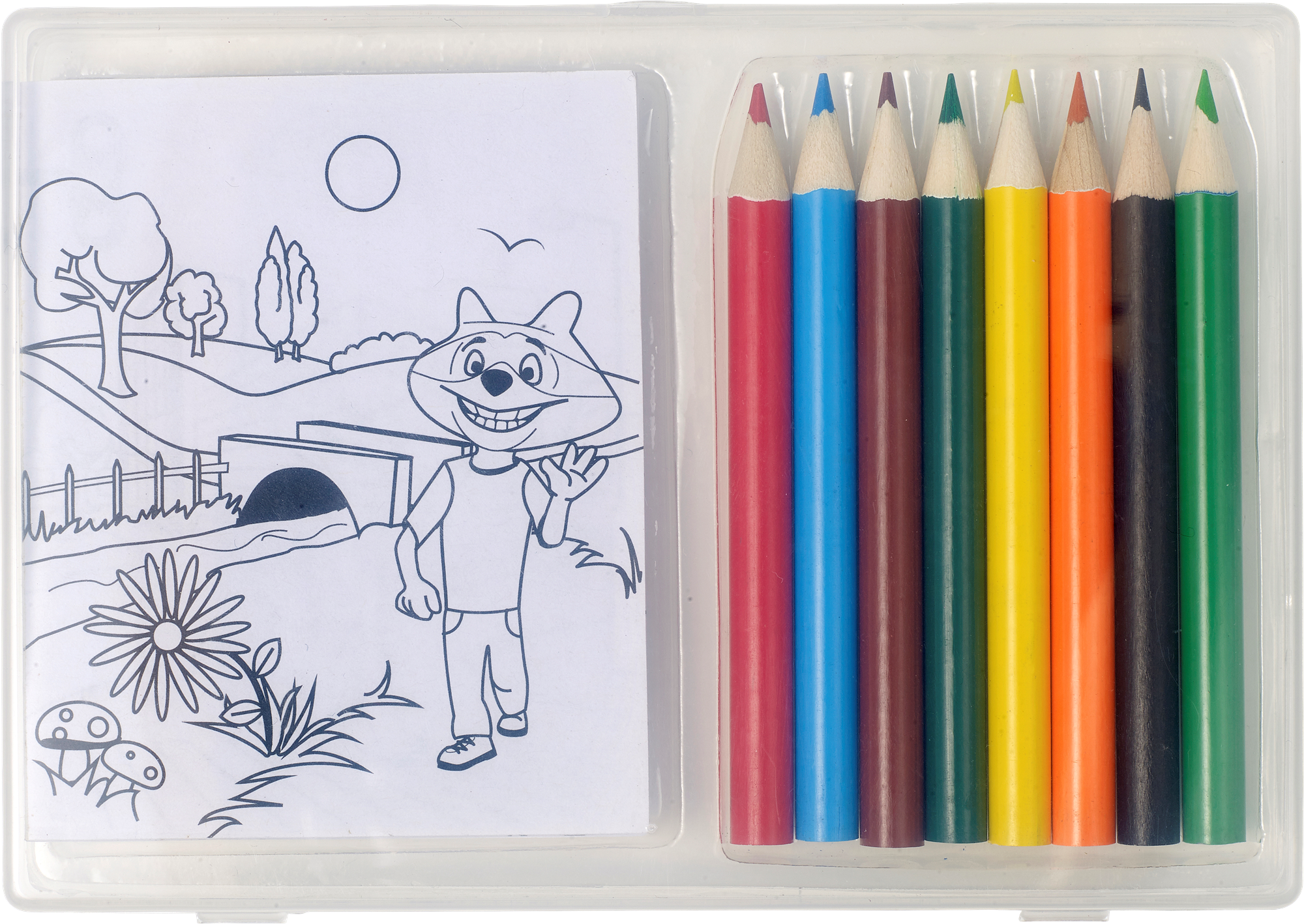 Picture of Pencils and colouring sheets