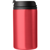 Stainless steel double walled thermos cup (300ml) 8385_008 (Red)