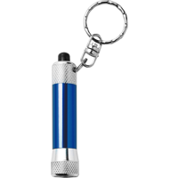 Aluminium LED torch keyring 4845_023 (Cobalt blue)