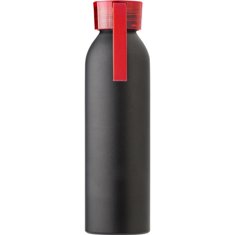 Aluminium single walled bottle (650ml) 9305_008 (Red)