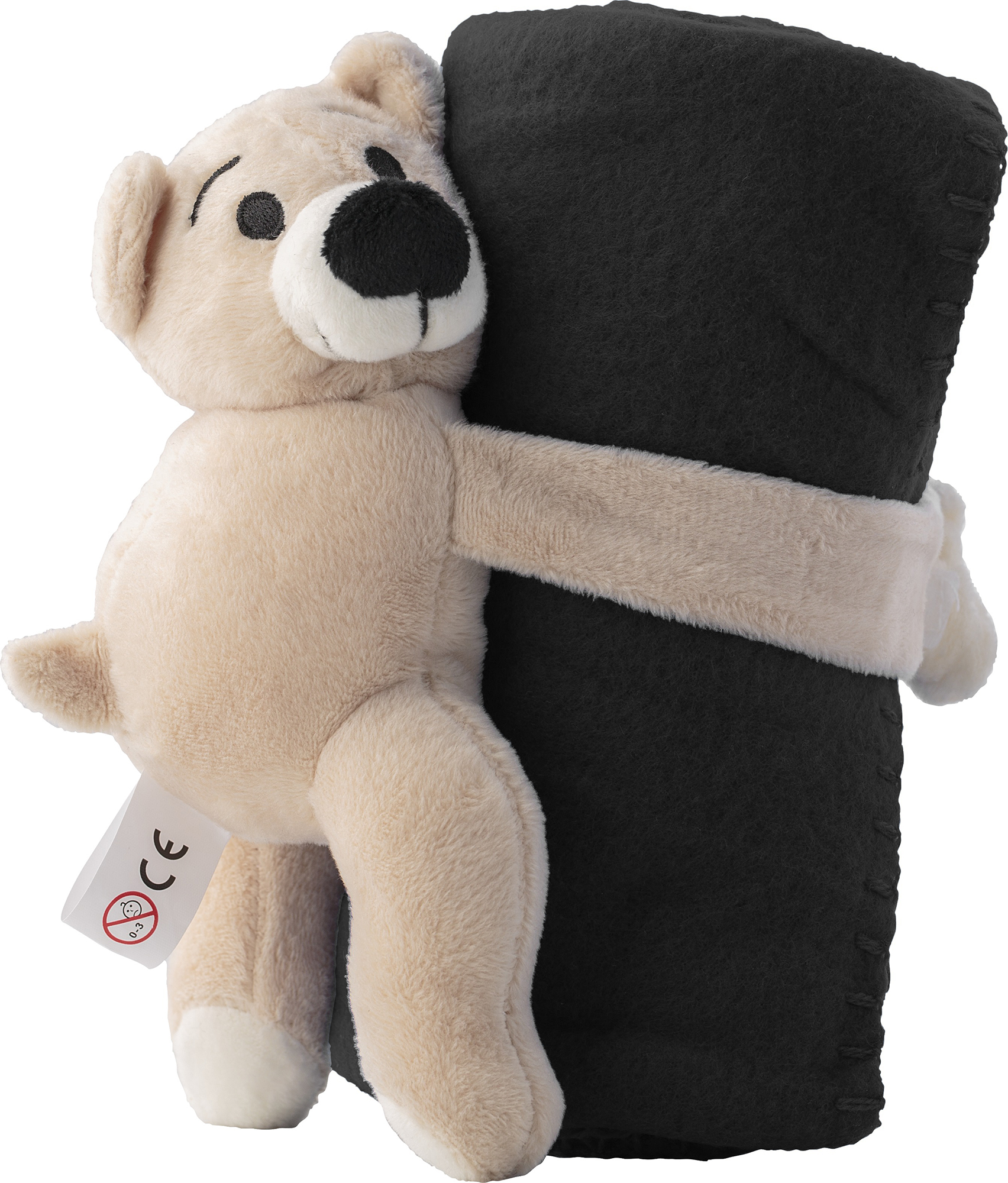 Picture of Plush Bear with fleece blanket