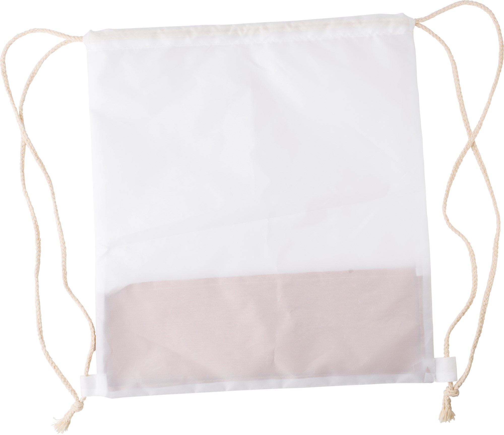 Picture of RPET and cork drawstring bag