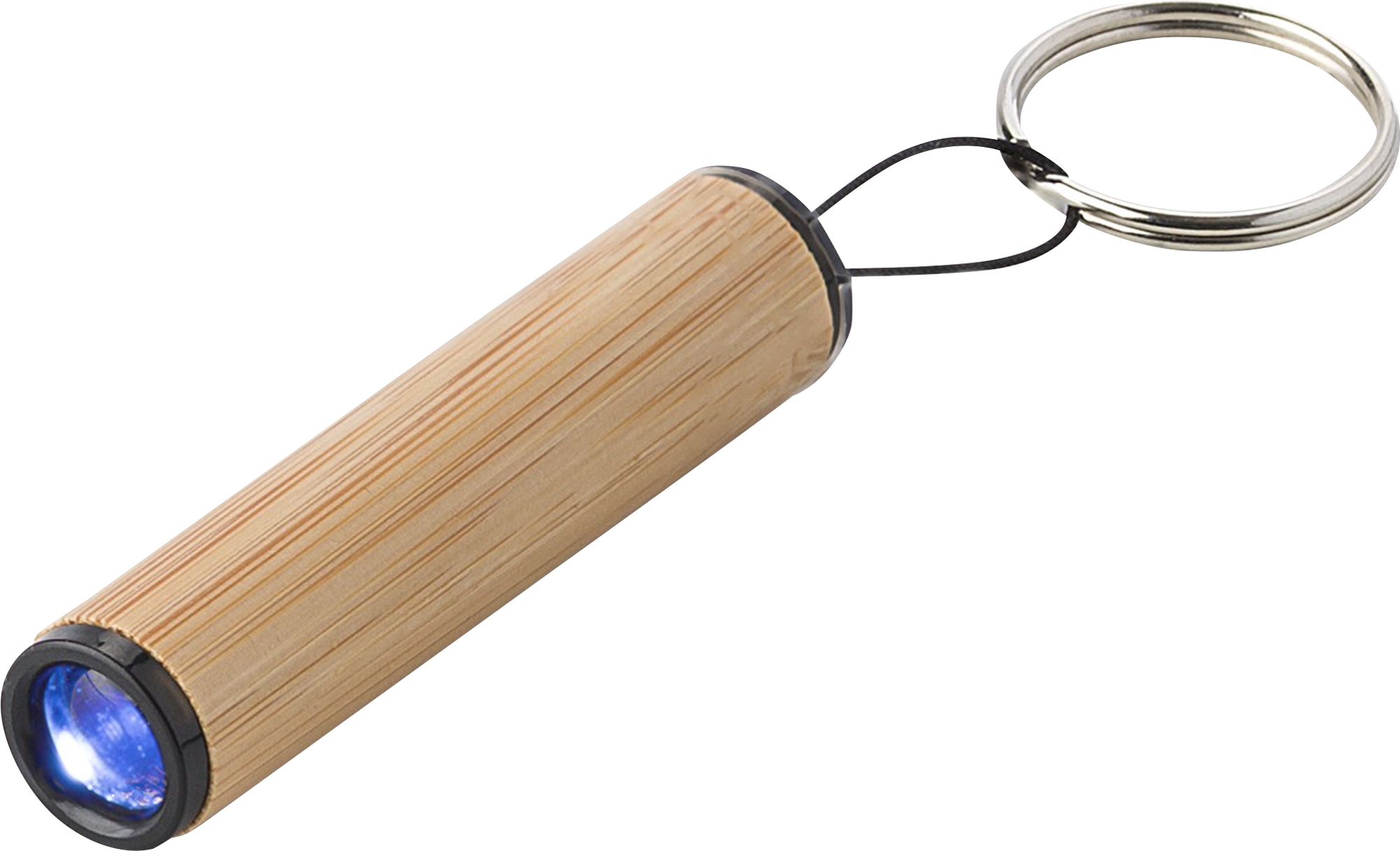 Picture of Bamboo mini torch keyring