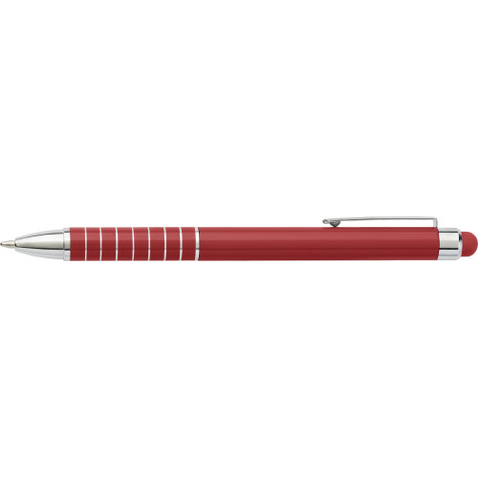 Aluminium ballpen with stylus