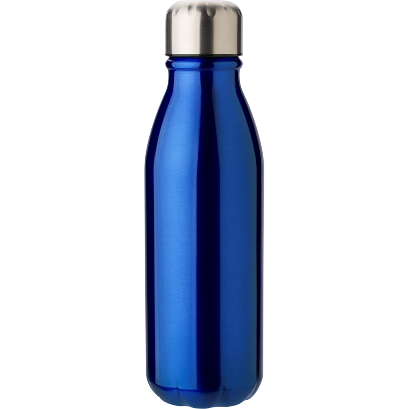 Aluminium single walled bottle (500ml) 662819_005 (Blue)