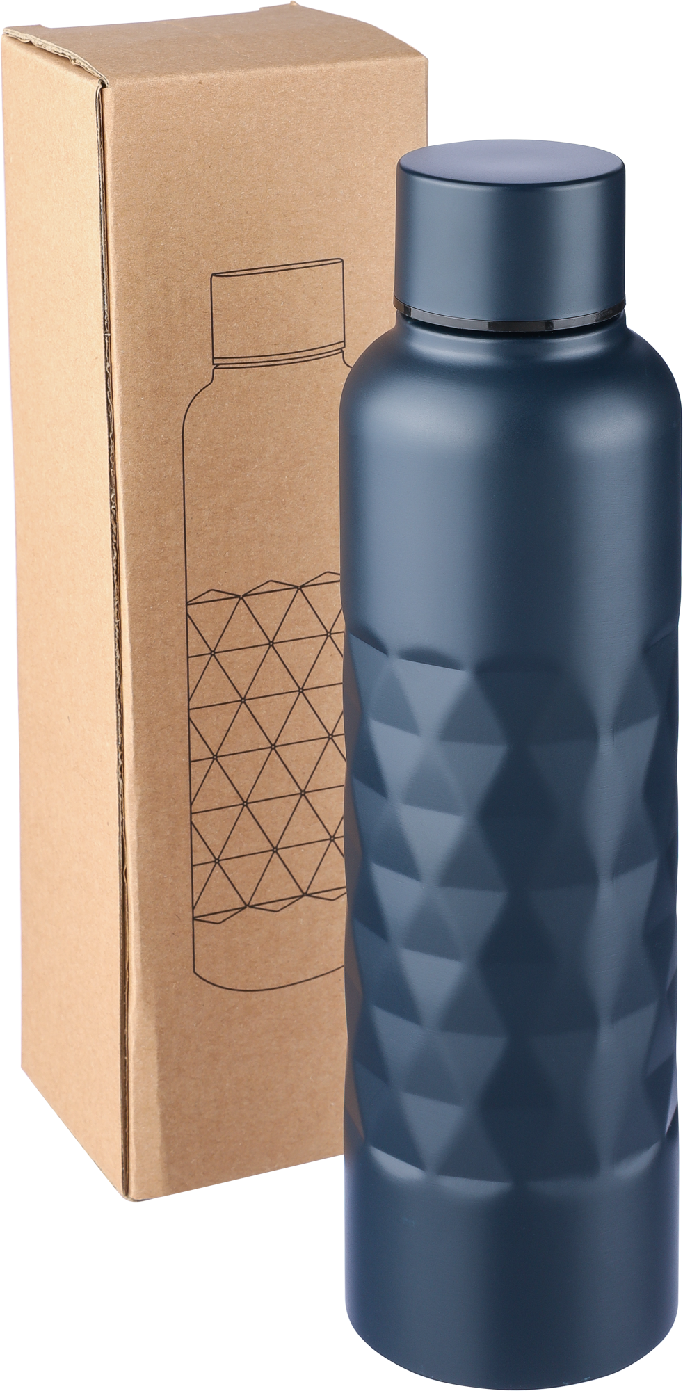 Picture of Recycled stainless steel single-walled drinking bottle (800 ml)